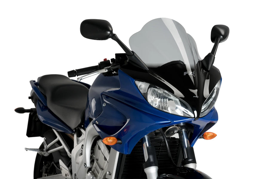 YAMAHA FZ6 FAZER [2008] – racing screen – black