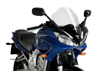 YAMAHA FZ6 FAZER [2008] – Racing Screen – Transparent - 0