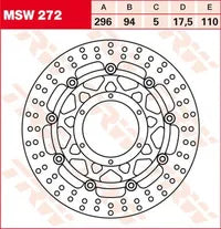 Honda CBR 300 R ABS (NC 51) [2014] - Flame Series Schwimmende Bremsscheibe – Bild 7