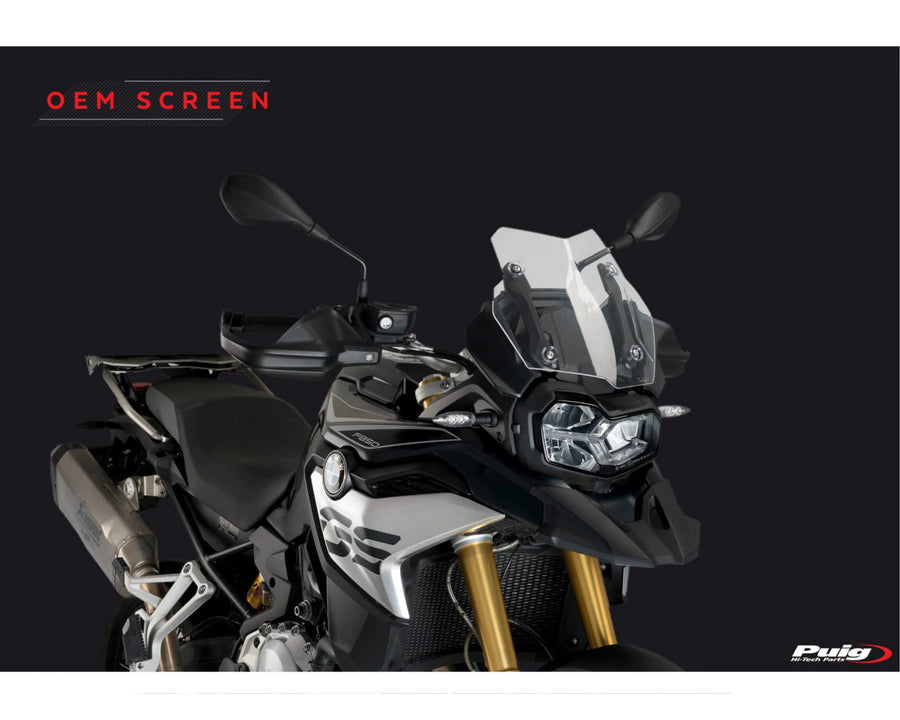 BMW F 750 GS [2024] – Adjustable windshield – Tinted