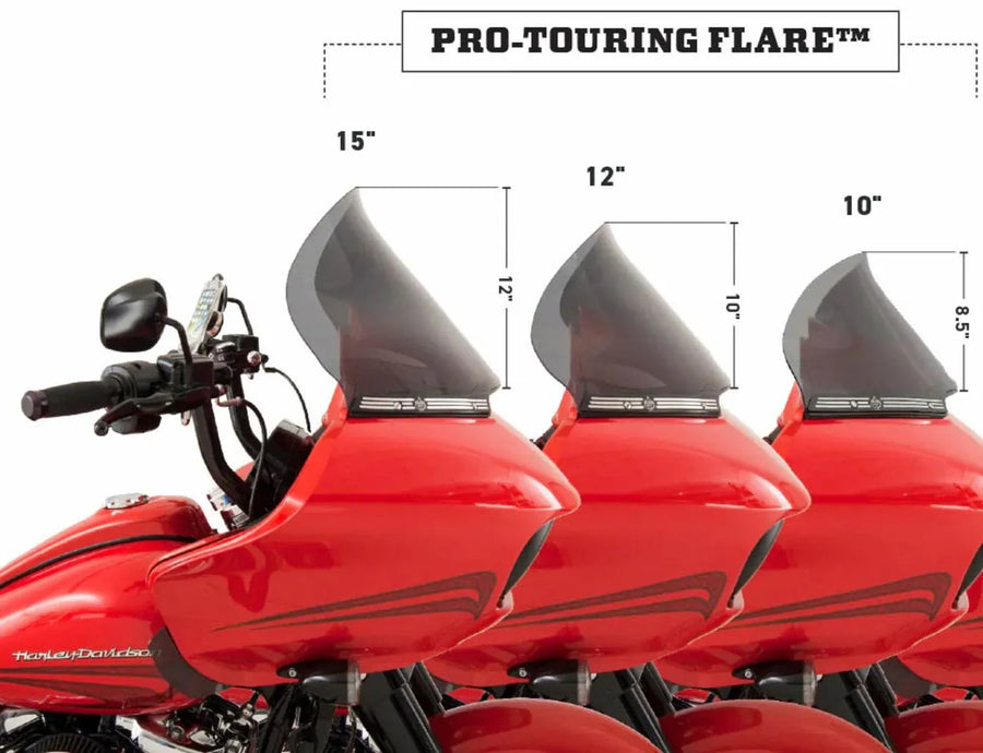 harley davidson touring [KLOCK WERKS] – Pro Touring Flare™ windshield