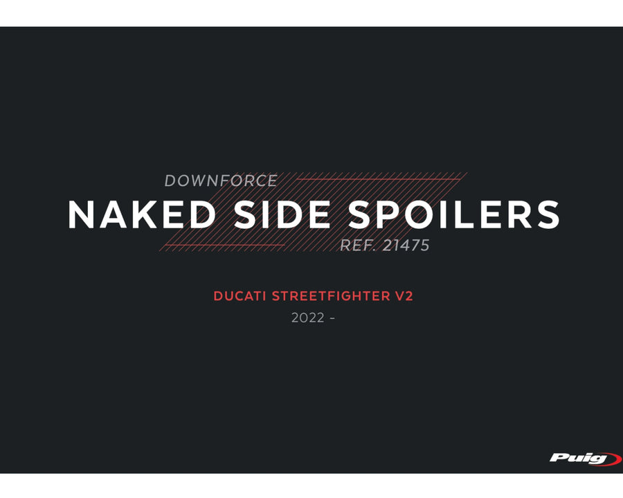 DUCATI STREETFIGHTER V2 [2024] – Naked fairing windshield side