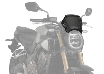 DUCATI SCRAMBLER 800 ICON DARK [2025] – RetroVision Windshield Visor – Tinted