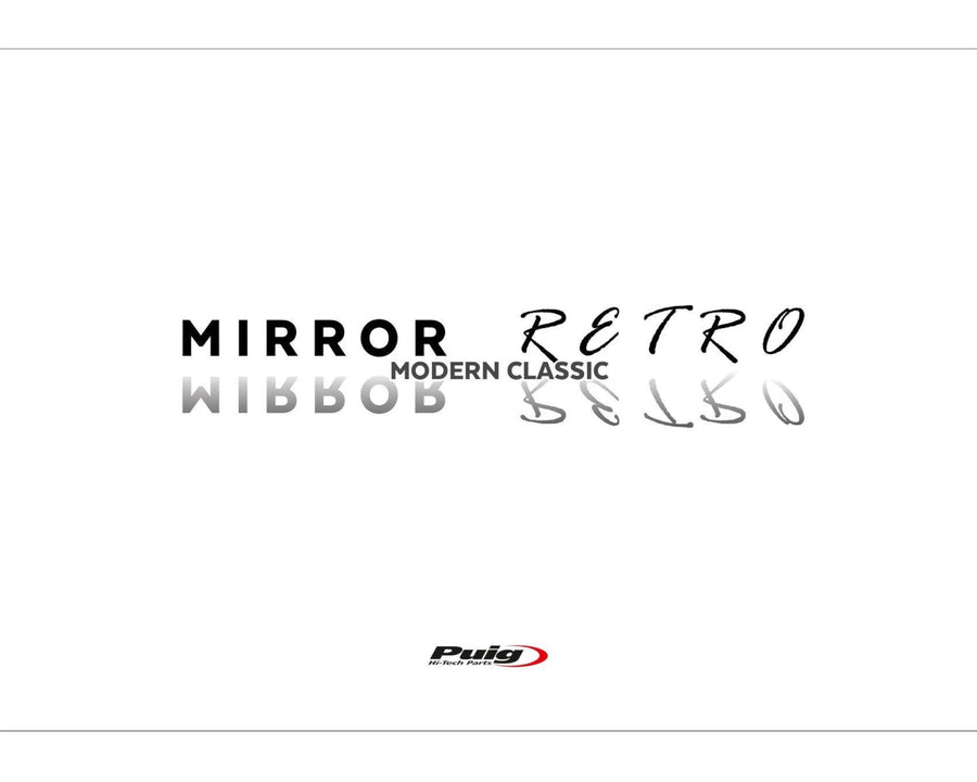 KTM 890 DUKE R [2025] – Retro Rear View Mirror – Black