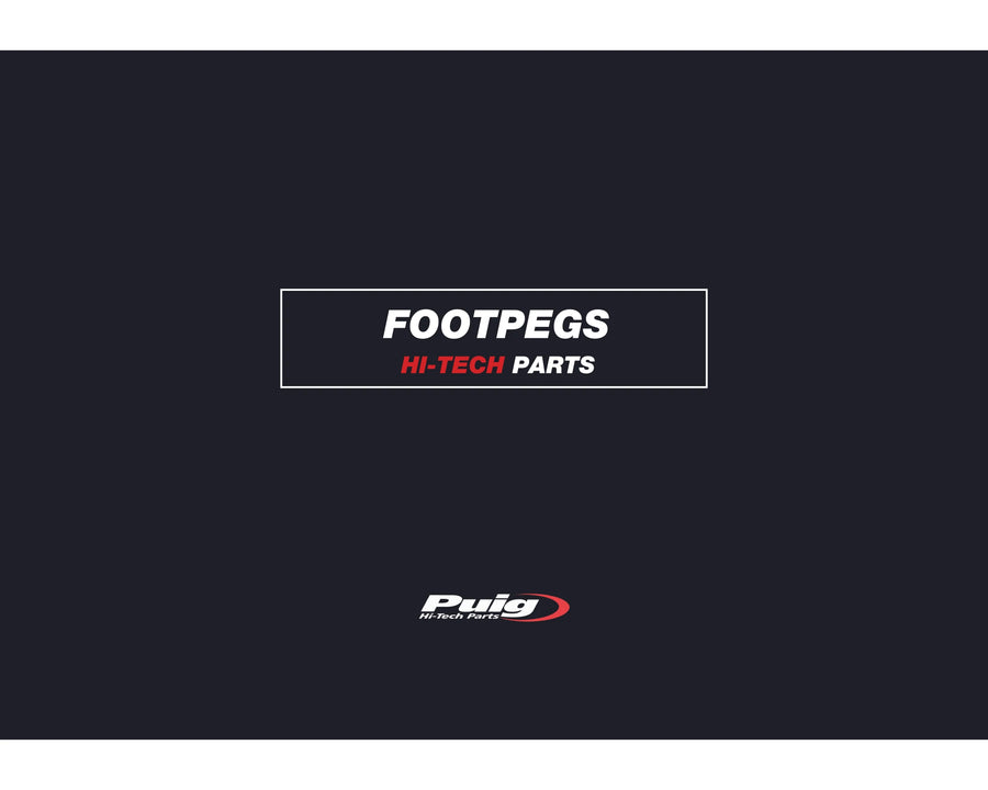 KTM RC 390 [2025] – Vintage footrests – silver