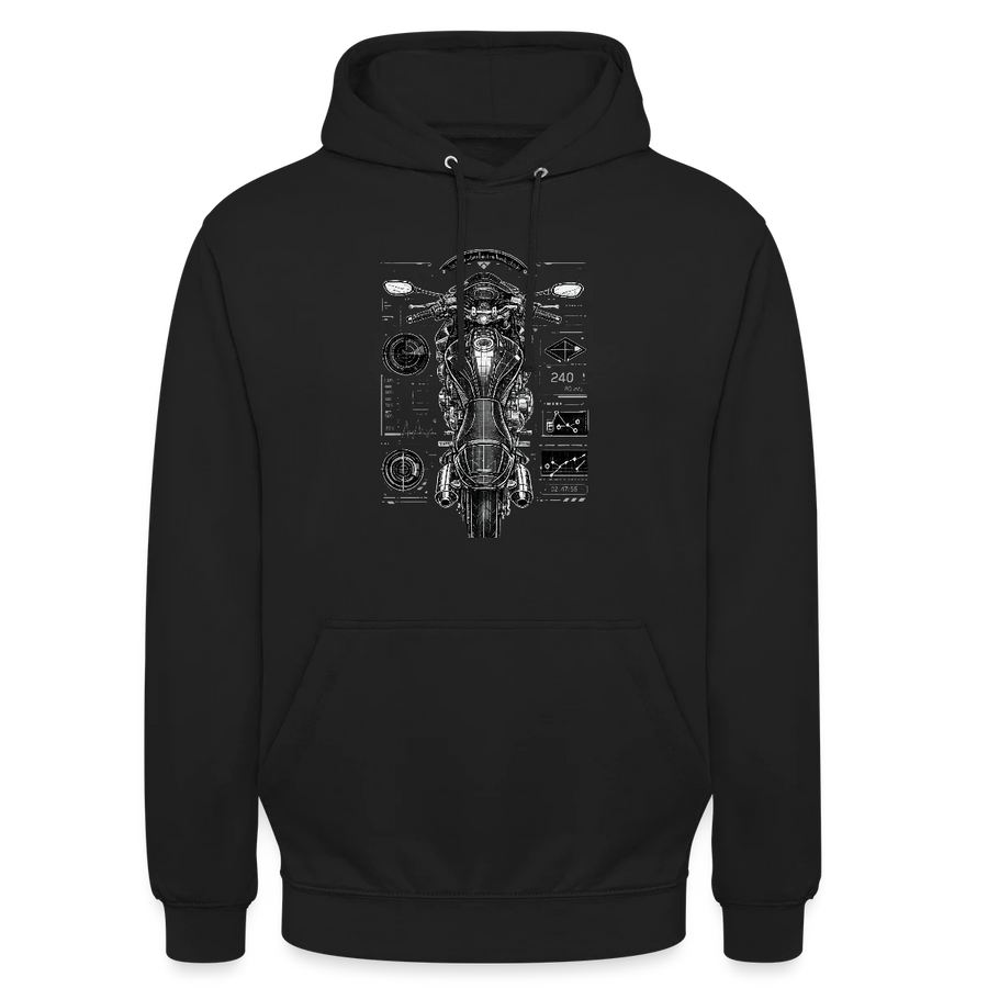 Suzuki gsf 650 [Hoodie] - Top-Down Tech - Chest Print