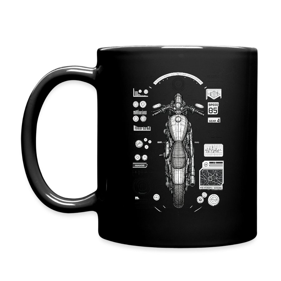 Harley davidson sportster [cup black] - top-down tech - one-sided