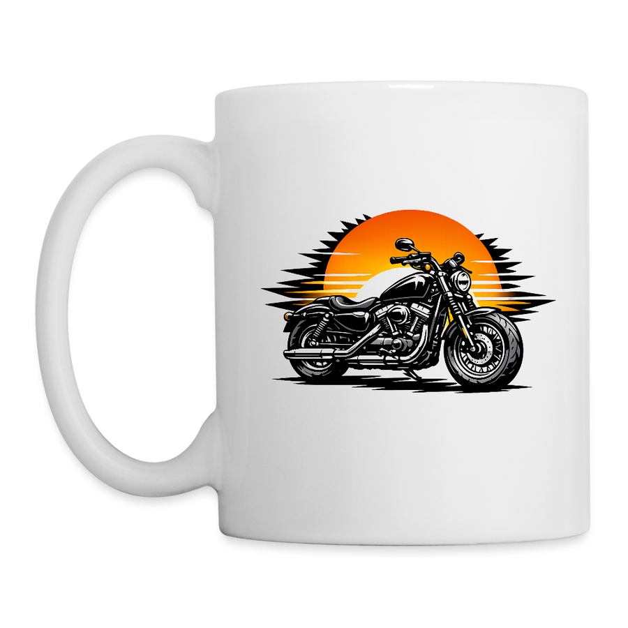 Harley davidson sportster [Mug White] - Sunset Split - One Sided