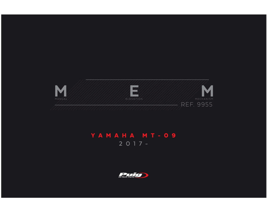 YAMAHA MT-09 SP [2020] – M.E.M. – Black