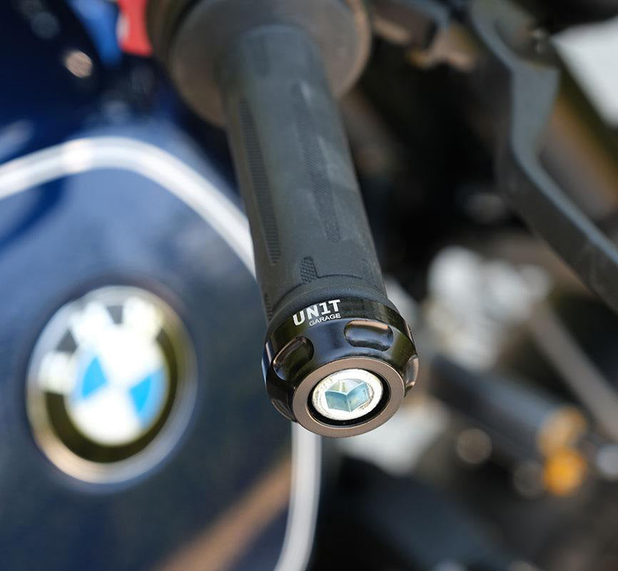 BMW R nineT 1200 Urban G/S (hoher Auspuff) [2017-2023] - 1 NineT Scrambler-Spiegel mit 2 Anschlüssen