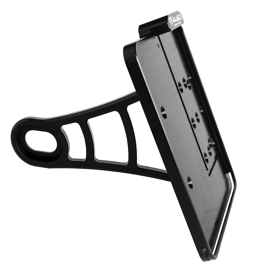 harley-davidson street bob [HEINZ BIKES] – Side-mounted license plate holder with license plate lighting