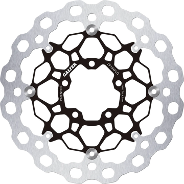 Kawasaki ZX-10 R 1000 Ninja Krt Edition [2024] - Cubiq™ brake disc - surface: black, chrome - image 1