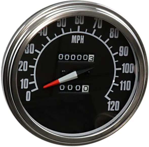 harley davidson fxsts [DRAG SPECIALTIES] – 5" FL-Style 2240:60 speedometer with reed switch