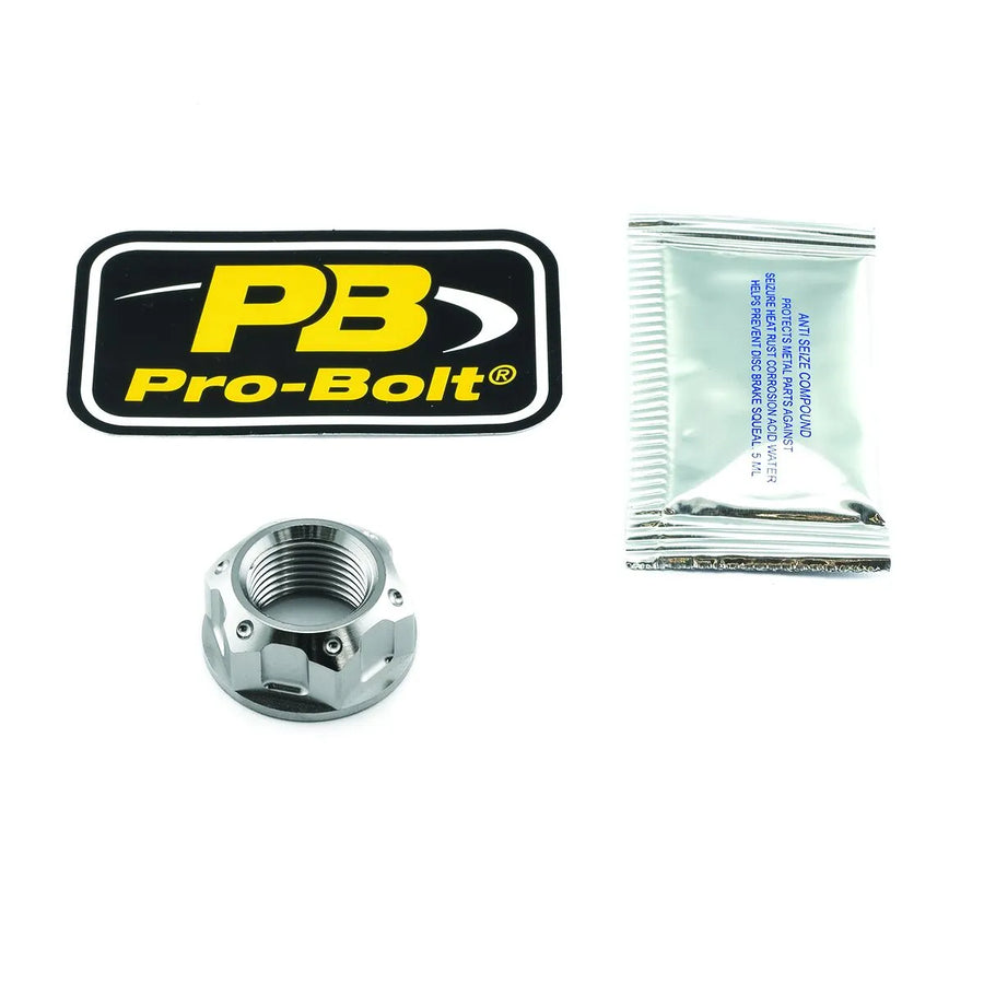 Yamaha YZF-R7 [Pro Bolt]-axis mother for swinge, titanium