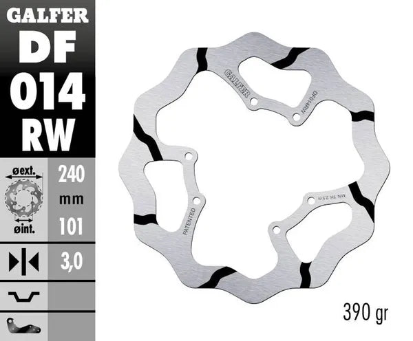 Honda Cr 250 R (Cr 250 R) [1995-1999] - Wave® Bremsscheibe – Bild 4
