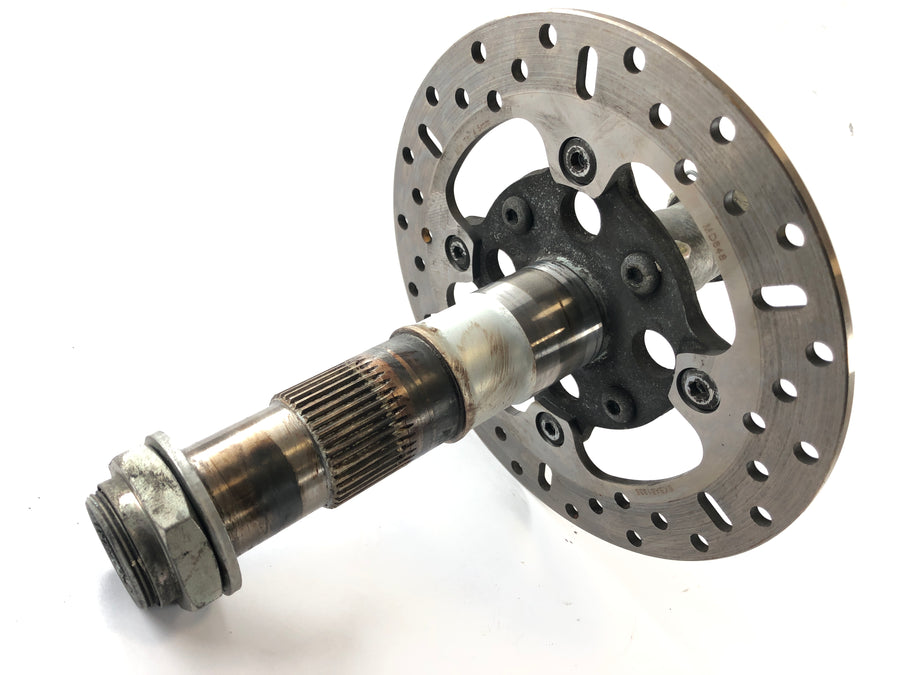 Triumph Speed Triple 1050 515NJ [2006] - Rear axle with brake disc