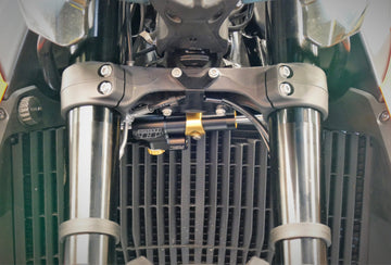 Cf Moto/Husqvarna CF800 MT, NORDEN 901 +2 [HYPERPRO] – Lenkungsdämpfer-Montagesatz, Schwarz (MK-KT07-O003-B)