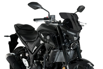 YAMAHA MT-03 [2025] - New Generation Sport Windshield | Heavily toned | PUIG 20285F