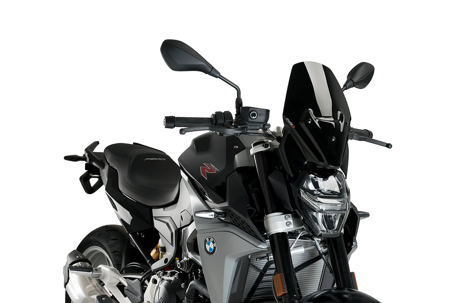 BMW R 1250 R [2025] - New Generation Sport Windshield | Black | PUIG 20359N