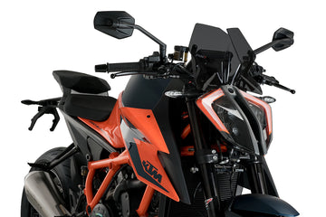 KTM 1290 SUPER DUKE R EVO [2023] - New Generation Sport Windschild | Stark getönt | PUIG 20425F