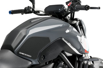 YAMAHA MT-07 [2023] - Side tank protectors | Black | PUIG 20739N
