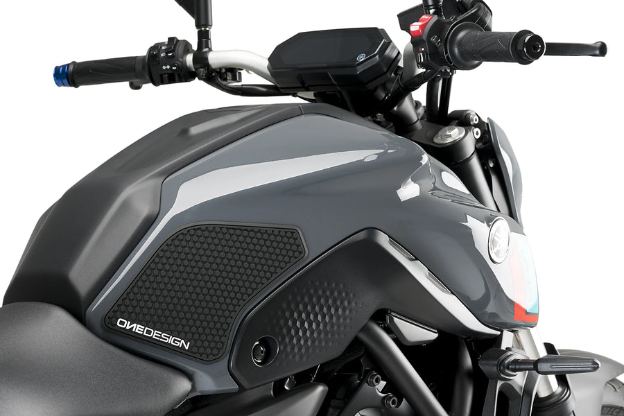 YAMAHA MT-07 [2023] - Side tank protectors | Black | PUIG 20739N