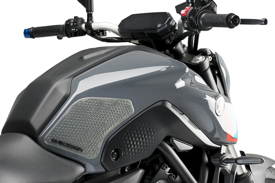YAMAHA MT-07 [2023] - Side tank protectors | Clear | PUIG 20739W