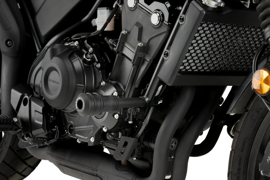 HONDA CMX 500 REBEL SE [2025] – Frame Crash Pads Vintage 2.0 – Black