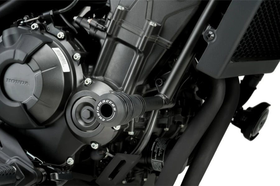HONDA CMX 500 REBEL SE [2025] – Frame Crash Pads Vintage 2.0 – Black