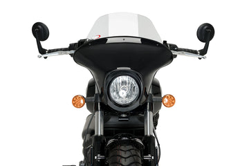 INDIAN SCOUT BOBBER [2025] - PUIG Touring Batwing SML | Clear | PUIG 21074W