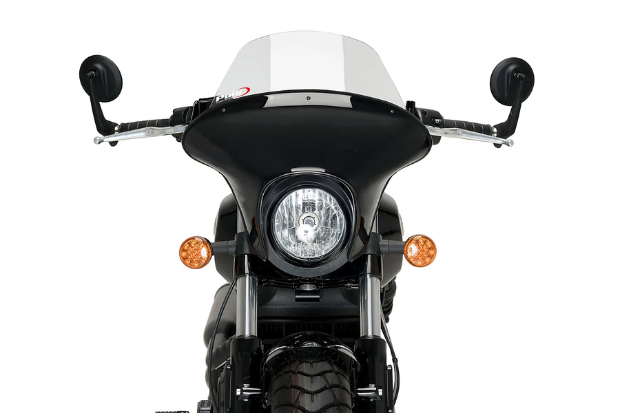 INDIAN SCOUT BOBBER [2025] - PUIG Touring Batwing SML | Clear | PUIG 21074W