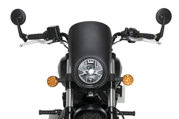 INDIAN SCOUT BOBBER [2025] - Anarchy Lamp Cover | Matt black | PUIG 21092J