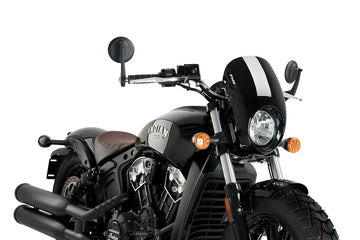 INDIAN SCOUT BOBBER [2025] - Anarchy Lamp Cover | Black | PUIG 21092N