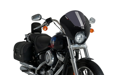 HARLEY-DAVIDSON SOFTAIL LOW RIDER FXLR [2020] - Dark Night lamp fairing | Heavily toned | PUIG 21096F