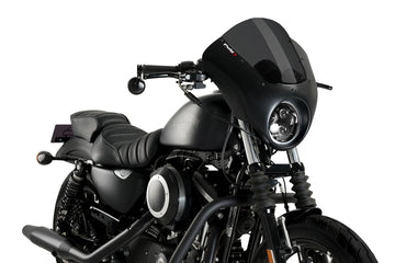 HARLEY-DAVIDSON SPORTSTER 883 IRON XL883N [2022] - Dark Night Lamp Cover | Heavily toned | PUIG 21097F