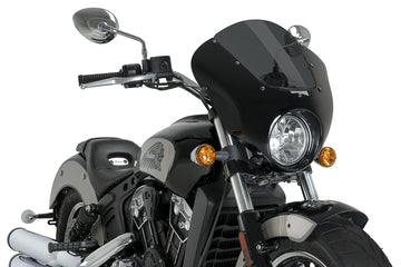 INDIAN SCOUT [2025] - Dark Night Lamp Cover | Heavily toned | PUIG 21106F