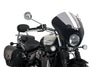 TRIUMPH BONNEVILLE SPEEDMASTER [2025] - Dark Night half fairing | Tinted | PUIG 21115H