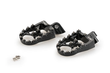 YAMAHA TENERE 700 RALLY EDITION [2025] - PUIG off-road footrests | Black | PUIG 21203N