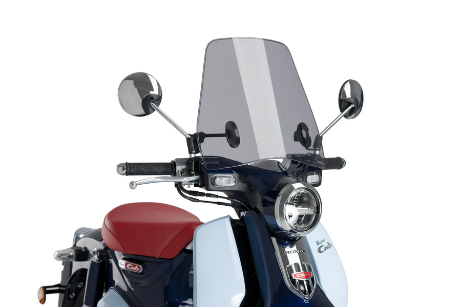 HONDA SUPER CUB C 125 [2025] – Urban scooter windscreen – tinted