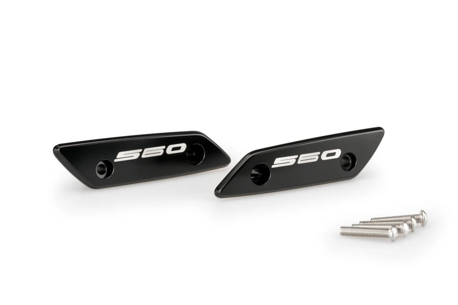 YAMAHA T-MAX 560 TECH MAX [2024] – Rearview mirror caps – Black