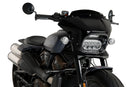 HARLEY DAVIDSON SPORTSTER S RH 1250 S [2024] - Fury Sport lamp cover | Black | PUIG 21325N