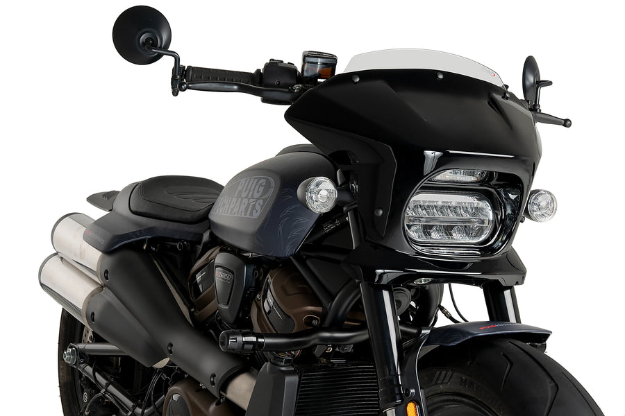 HARLEY DAVIDSON SPORTSTER S RH 1250 S [2024] - Fury Sport lamp cover | Clear | PUIG 21325W