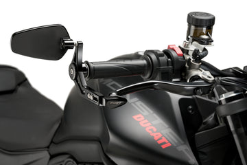 KTM RC 390 [2025] – Brake lever protection with rear view mirror Pro – Black