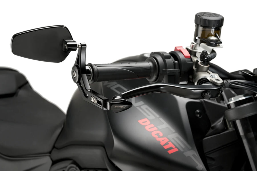 KTM RC 390 [2025] – Brake lever protection with rear view mirror Pro – Black