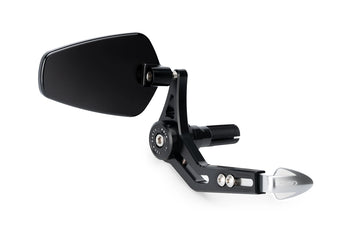 KTM RC 390 [2025] - Brake lever protection with rear view mirror Pro | Silver | PUIG 21440P