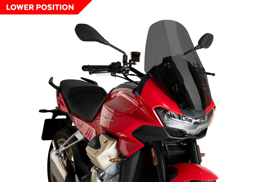 MOTO GUZZI V 100 MANDELLO S [2025] – Touring Screen – Transparent