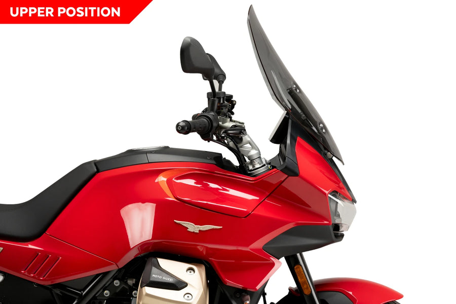 MOTO GUZZI V 100 MANDELLO S [2025] – Touring Screen – Transparent