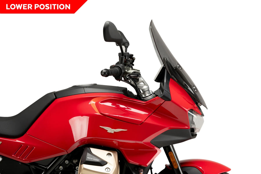 MOTO GUZZI V 100 MANDELLO S [2025] – Touring Screen – Transparent