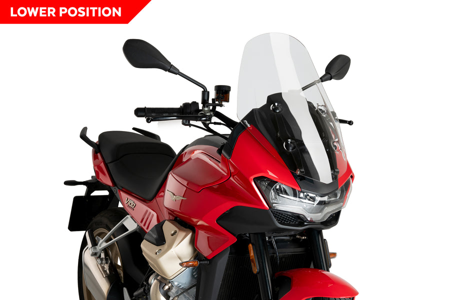 MOTO GUZZI V 100 MANDELLO S [2025] – Touring Screen – Transparent