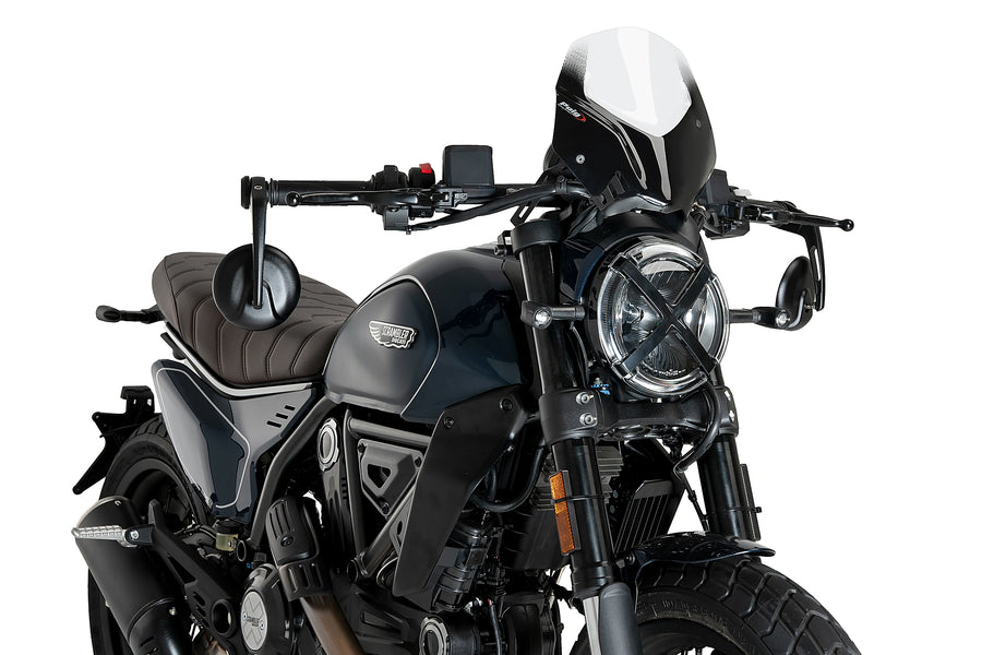 DUCATI SCRAMBLER FULL THROTTLE [2025] - New Generation Sport Windshield | Clear | PUIG 21580W